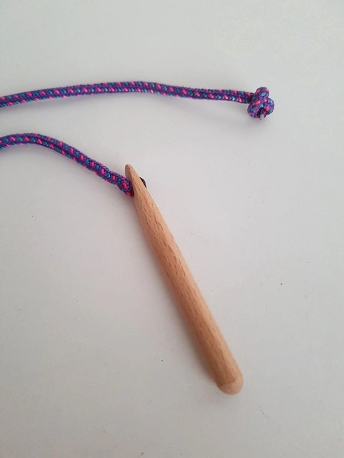 Panier chiffres et perles jumbo en bois - photo numéro 8