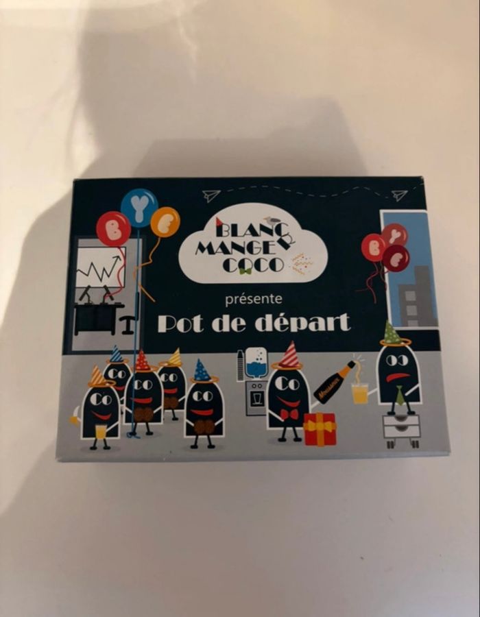 Jeu Blanc manger coco « Pot de départ »