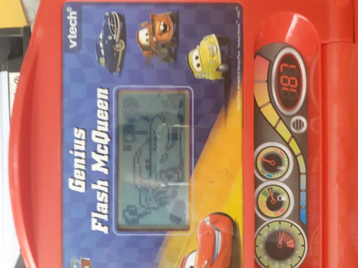 Ordinateur disney cars flash macqueen rouge - photo numéro 2