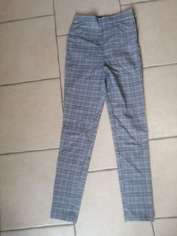 Pantalon à carreaux