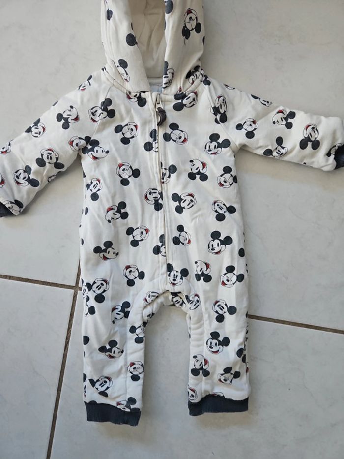 Combinaison bébé Mickey Orchestra 3 mois BBF2 - photo numéro 3