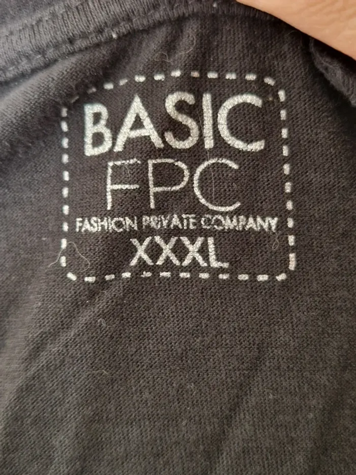 Tee shirt simple basic noir 3xl - photo numéro 3