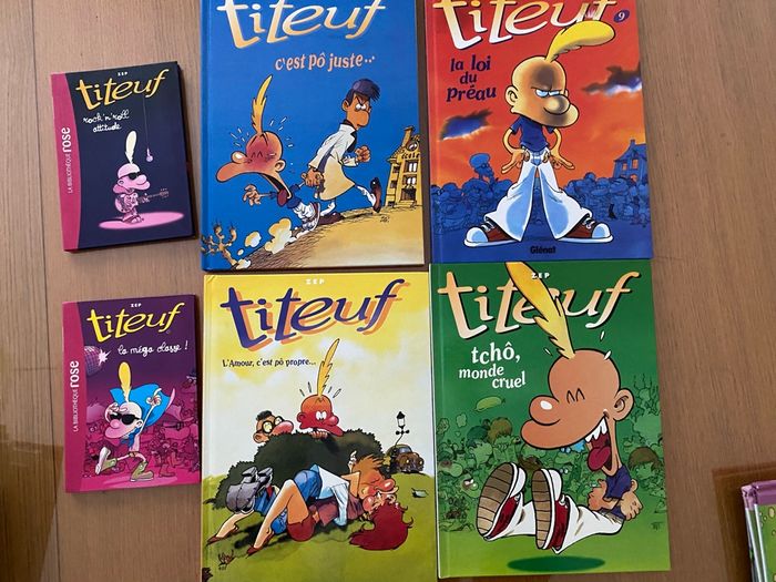 Lot de BD titeuf - photo numéro 2