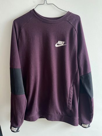 Sweat Nike bordeaux taille S homme