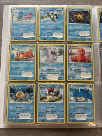 Carte Pokémon eau