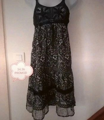 Robe été haut crochet femme.34..