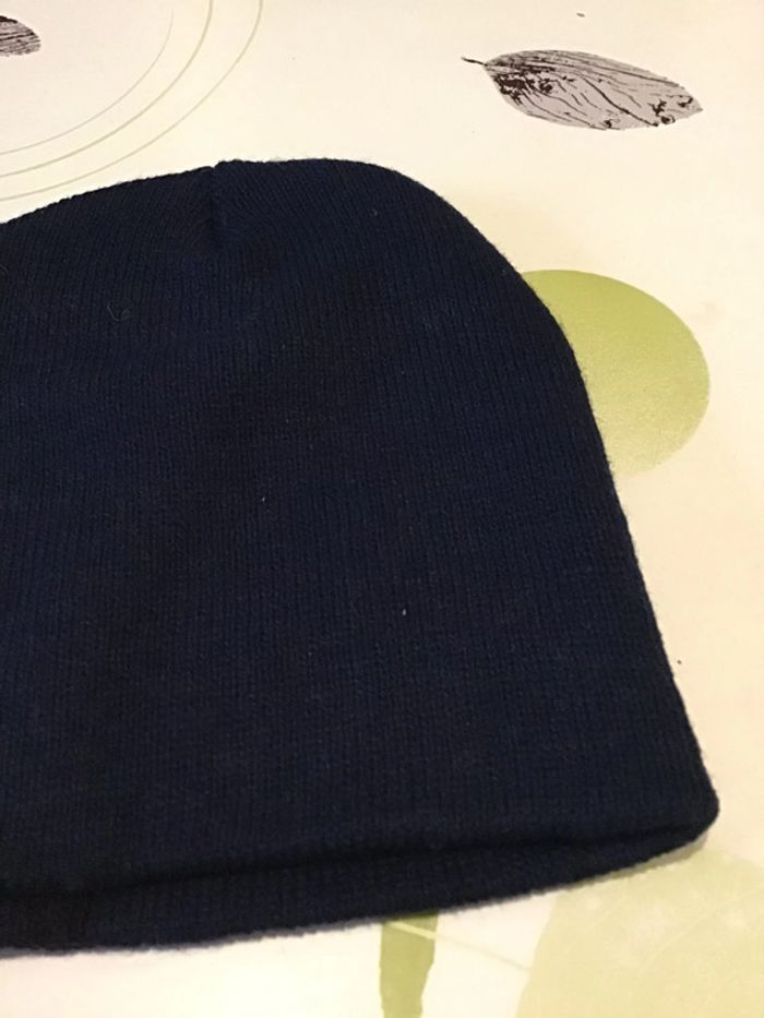 Bonnet garçon4/8 ans bleu marine - photo numéro 2