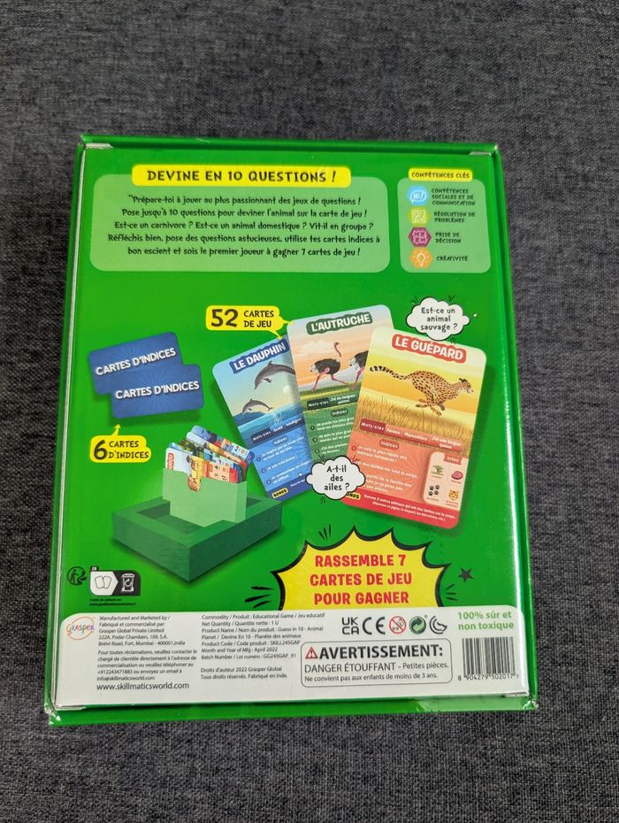 Jeu Neuf Devine en 10 planète des animaux - photo numéro 2