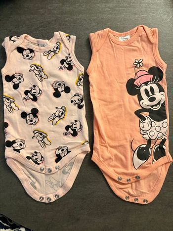 Lot de 2 bodies Disney 