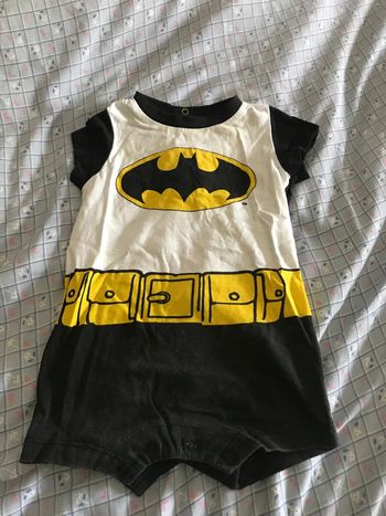 Pyjama été 1 pièce 6mois Batman