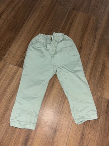 Pantalon chino vert