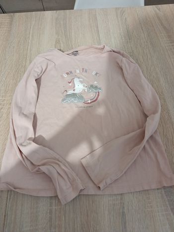 Lot t-shirt manches longues fille