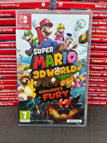 Jeu switch super Mario 3D world