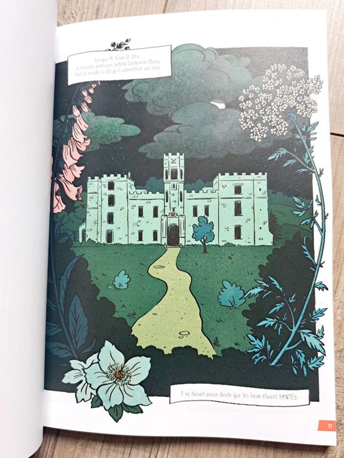 Le Fantôme de Canterville. En bande dessinée BD. D'après l'œuvre d'Oscar Wilde. - photo numéro 4