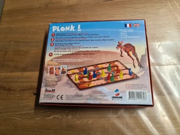 Jeu de societe Plonk ! Des éditions Jeux FK, - photo numéro 4