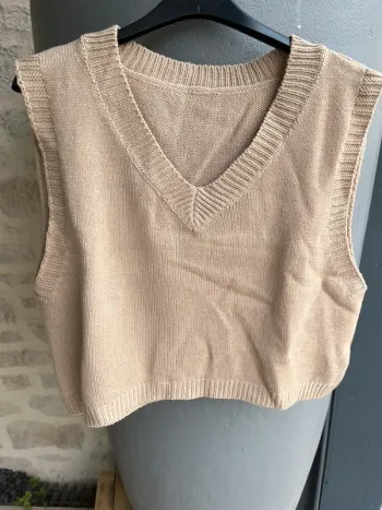 Pull sans manche