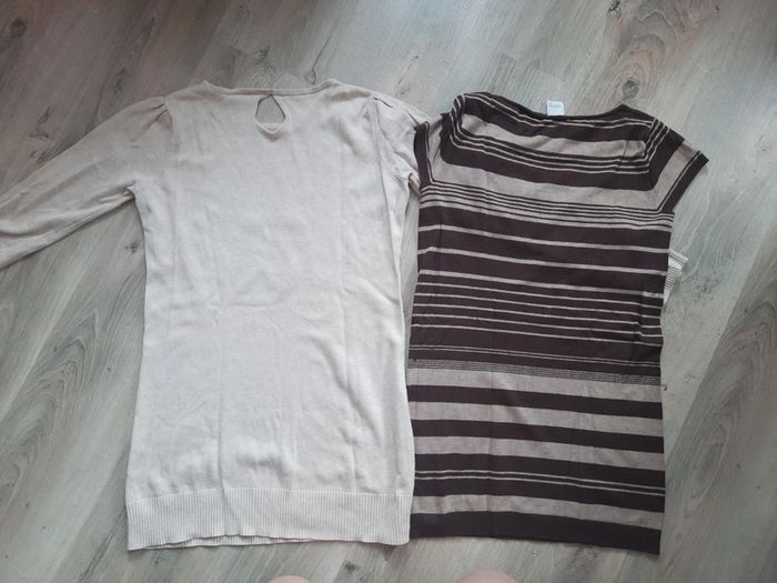 Lot de 2 pulls' Camaieu' taille 2 - photo numéro 2