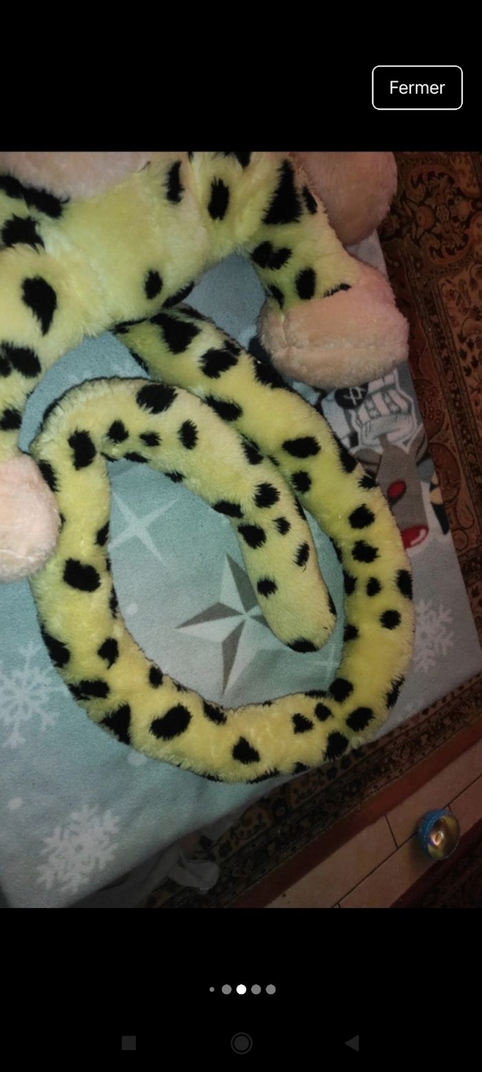 Très belle et grande peluche Marsupilami p4 - photo numéro 4