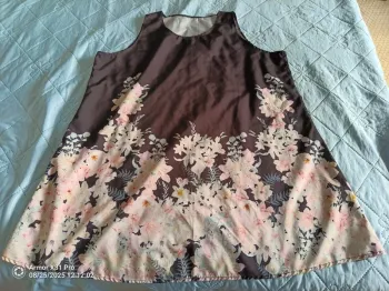 Robe a fleurs XL