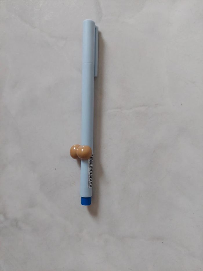 Stylo legami bleu petit singe amovible - photo numéro 2