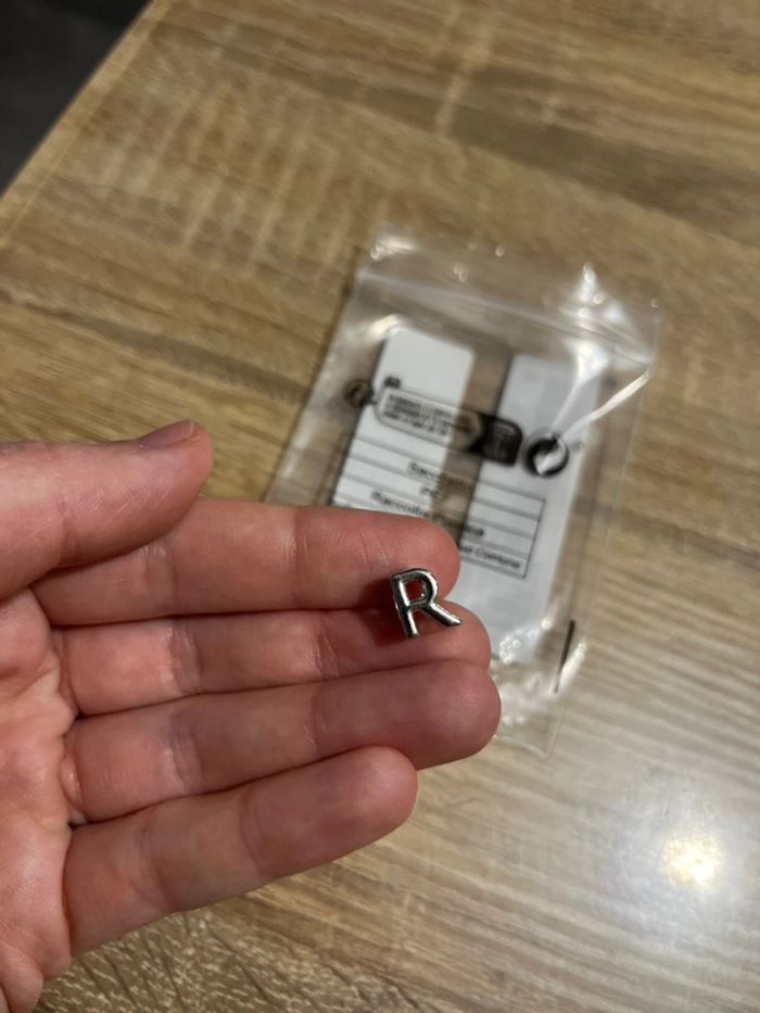 Charm lettre R - photo numéro 2