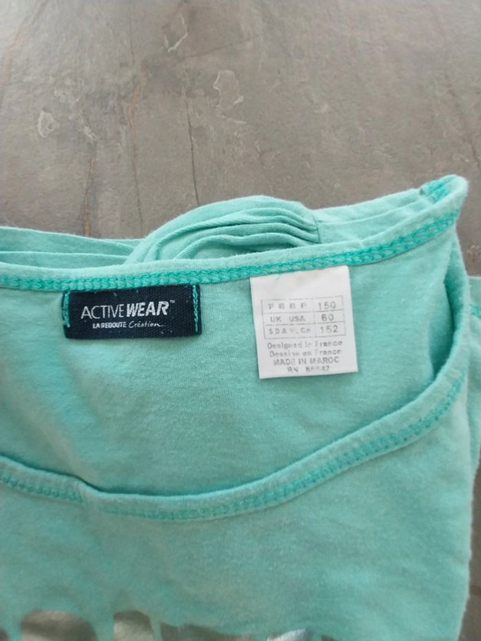 T-shirt active wear 14 ans - photo numéro 4