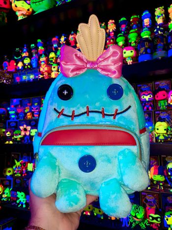 Lilo & Stitch Scrump Plush Cosplay Mini Backpack Loungefly