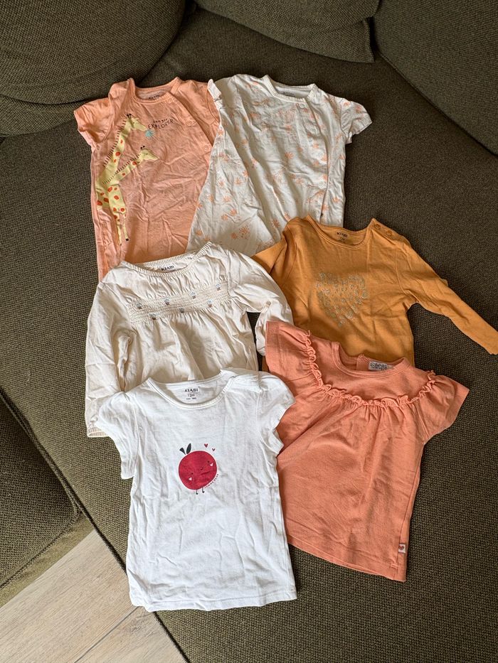 Lot vêtements bébé fille printemps été 12mois - photo numéro 5