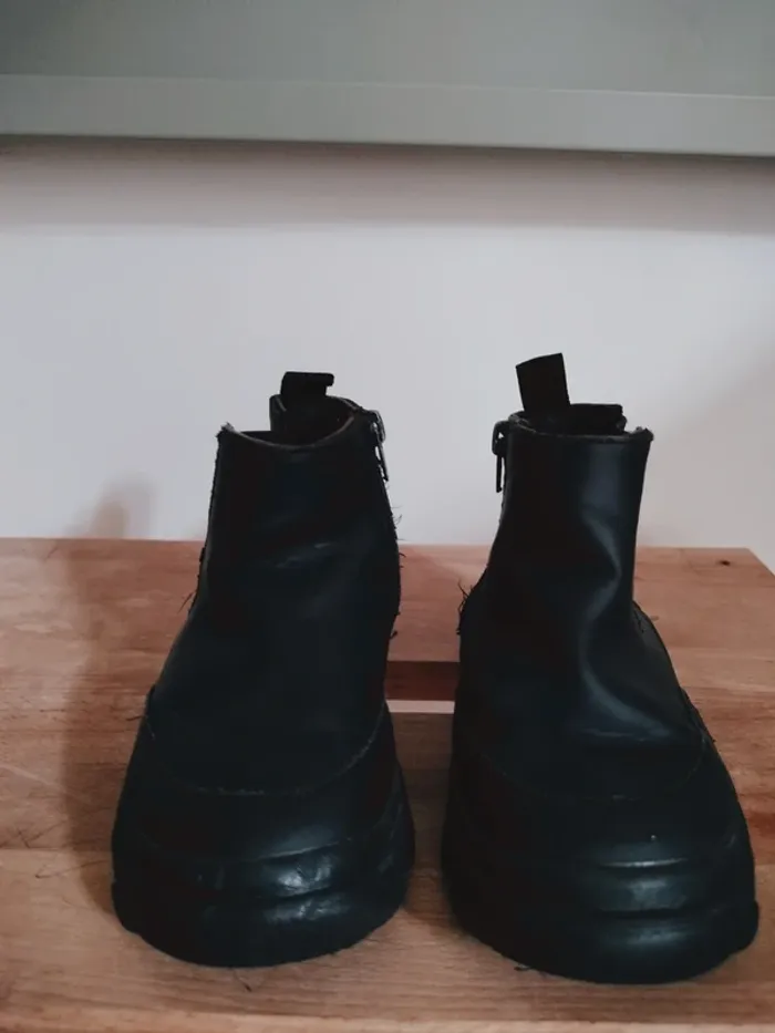 Bottines Zara noires - photo numéro 3