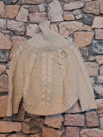 Poncho grandes manches