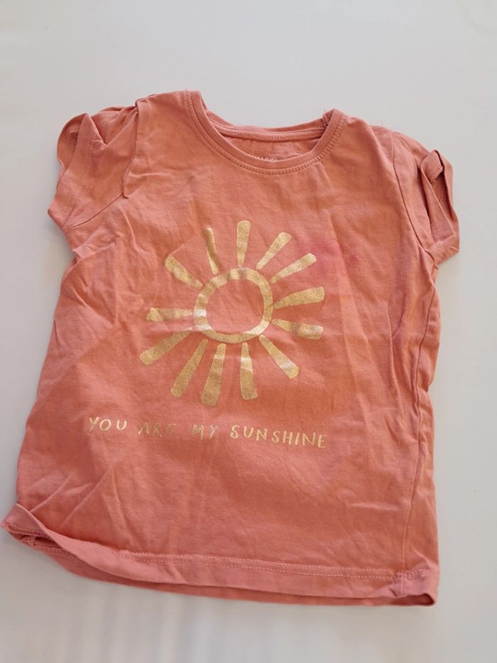 tee shirt fille, 18 mois