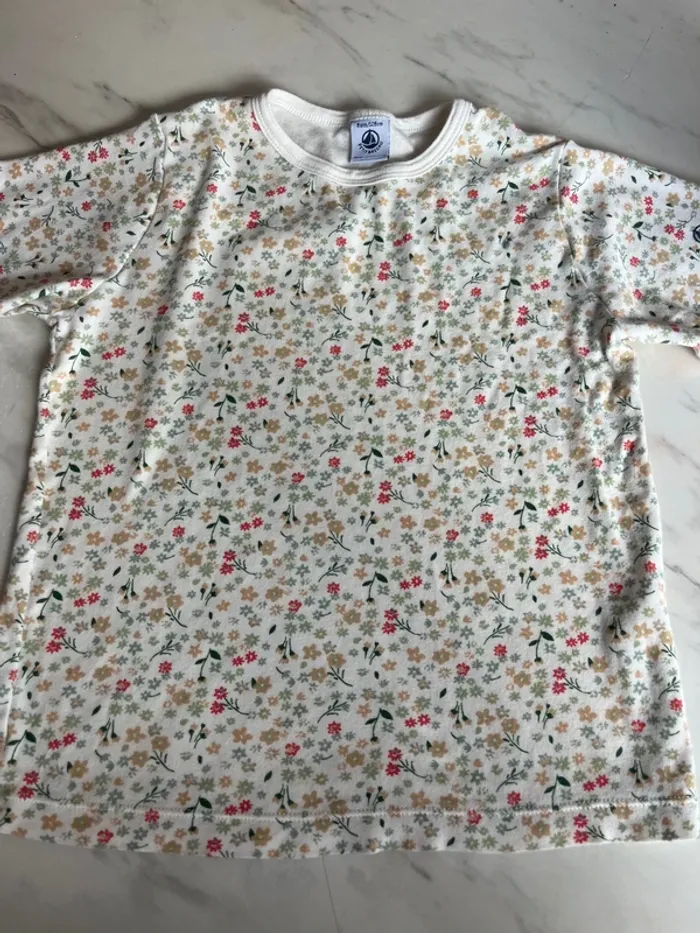Pyjama fleuri petit bateau 8 ans - photo numéro 2