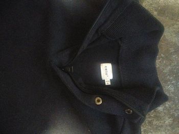 Pull homme bleu marine Celio