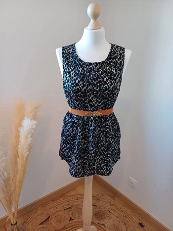 Blouse à imprimé Léopard taille S/M 36/38