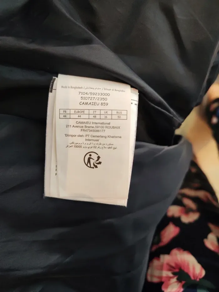 Manteau t44 camaïeu neuf sans étiquette - photo numéro 6
