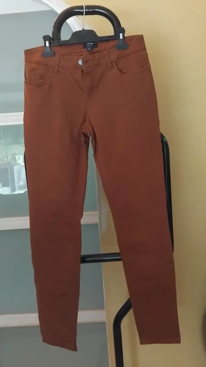 lot de 4 pantalons slim pour femme coupe Jeans, taille M/38 M / 38 / 10 - photo numéro 8