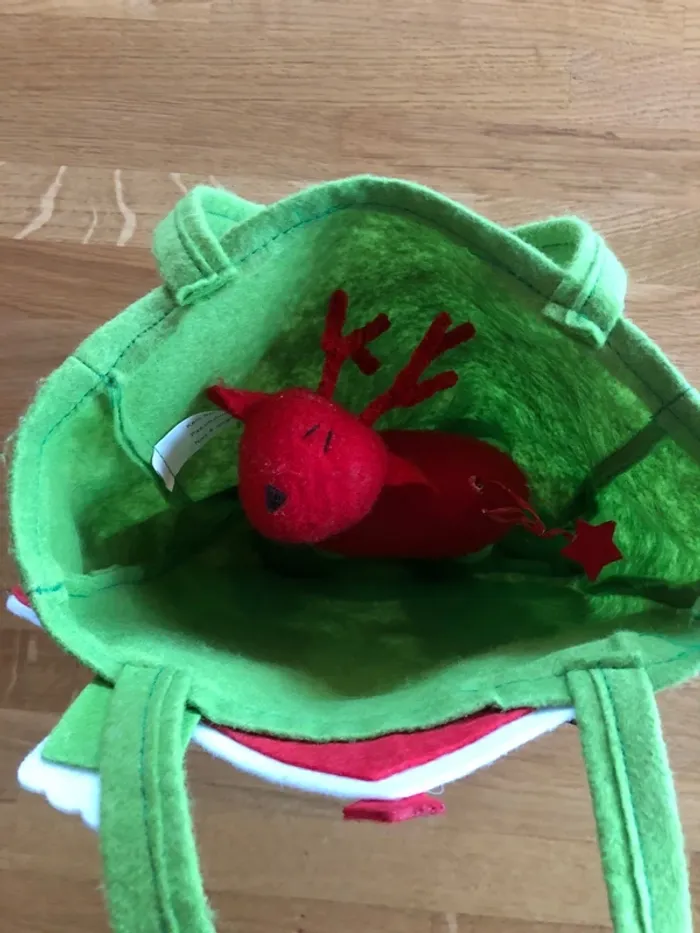 Ensemble peluche et pochette feutrine - photo numéro 2