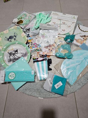 Décoration anniversaire Bambi & Panpan