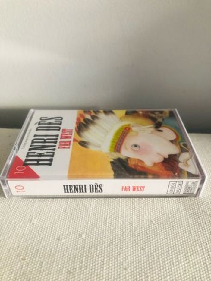 Henri Dès - far west avec livret cassette audio tape - photo numéro 4