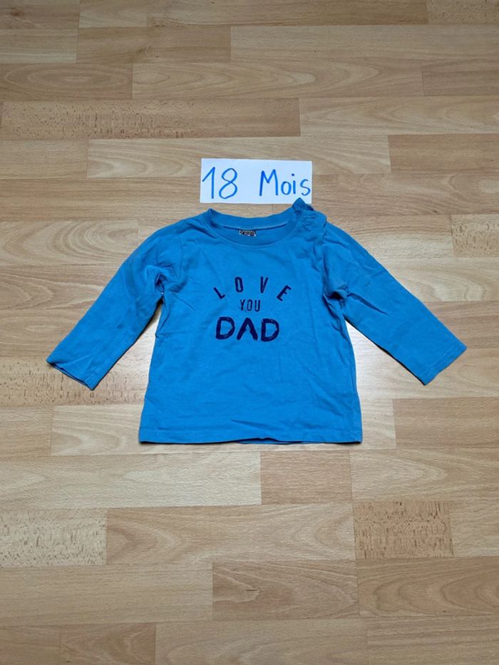 Tee-shirt manches longues 18 mois Tape à l’œil
