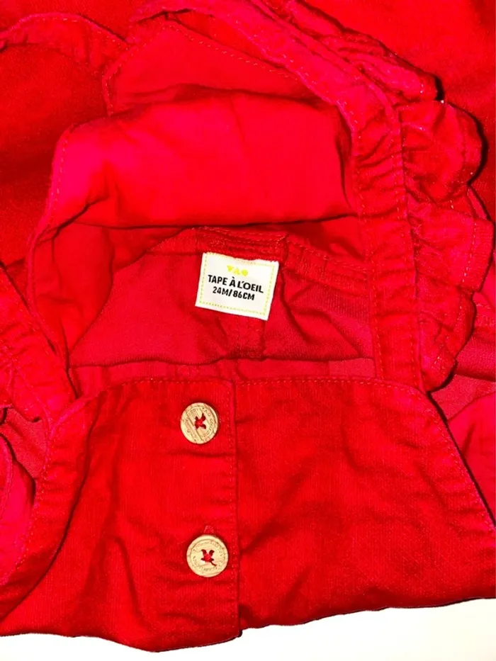 Combishort velours Tape à l’Oeil comme neuve - photo numéro 3