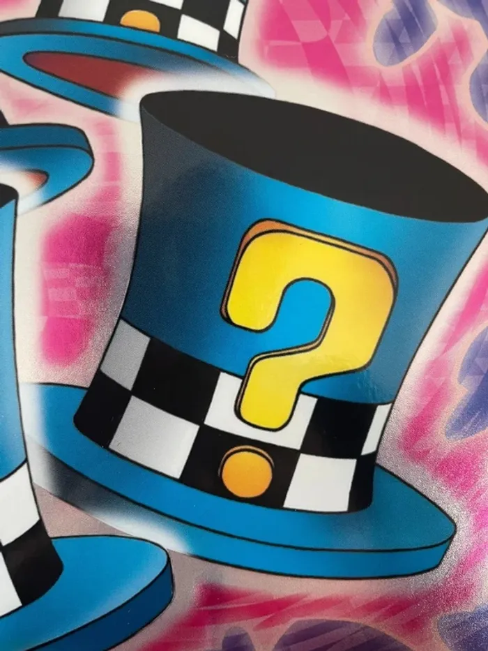 Yu-Gi-Oh! - Ichiban Kuji - Lot H Shikishi 2020 cm Châpeaux Magiques - photo numéro 2