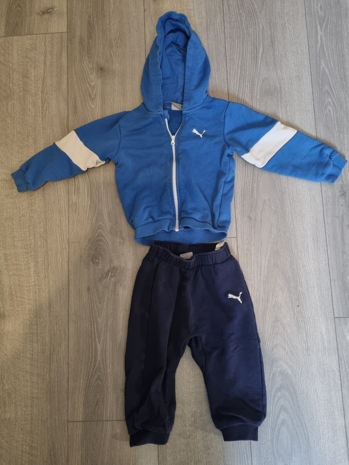 ​Ensemble Survêtement PUMA Bébé 18 mois - Bleu - Très Bon État