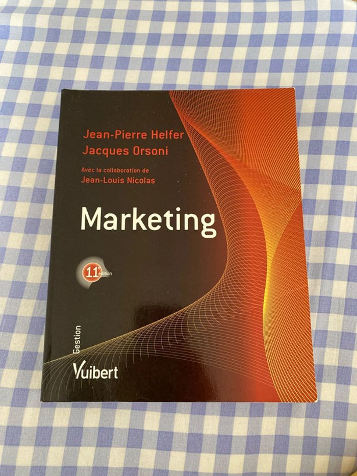Livre Manuel Marketing 11ème édition