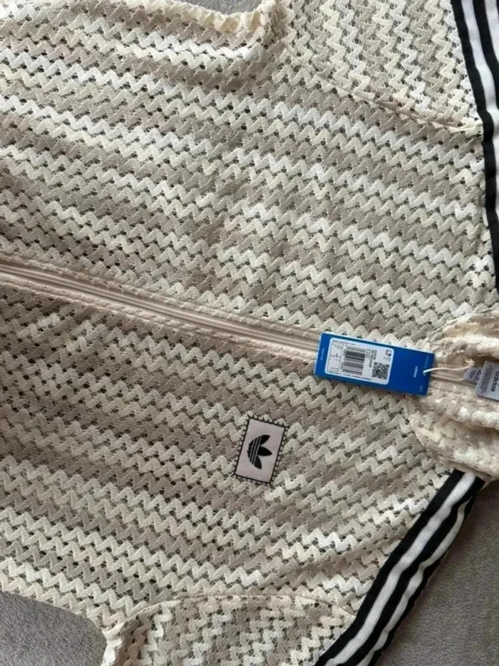 ADIDAS originals veste de survêtement blanche - photo numéro 4
