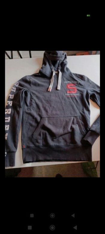 Sweat à capuche homme Superdry taille S rétro vintage
