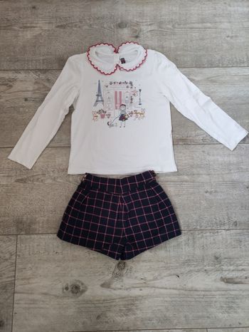 Ensemble sergent major haut 8ans et short 5ans