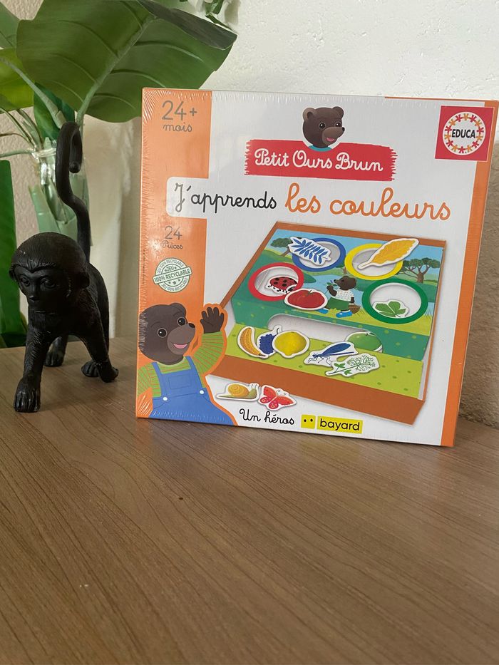 Jeux neuf sous blister  petit ours brun