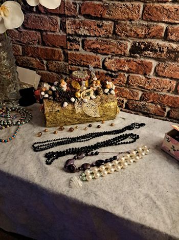 Lot de colliers multicolore Vintage