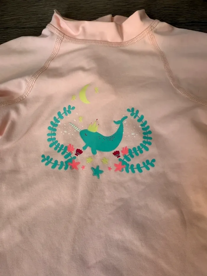 T shirt de bain 12mois - photo numéro 2